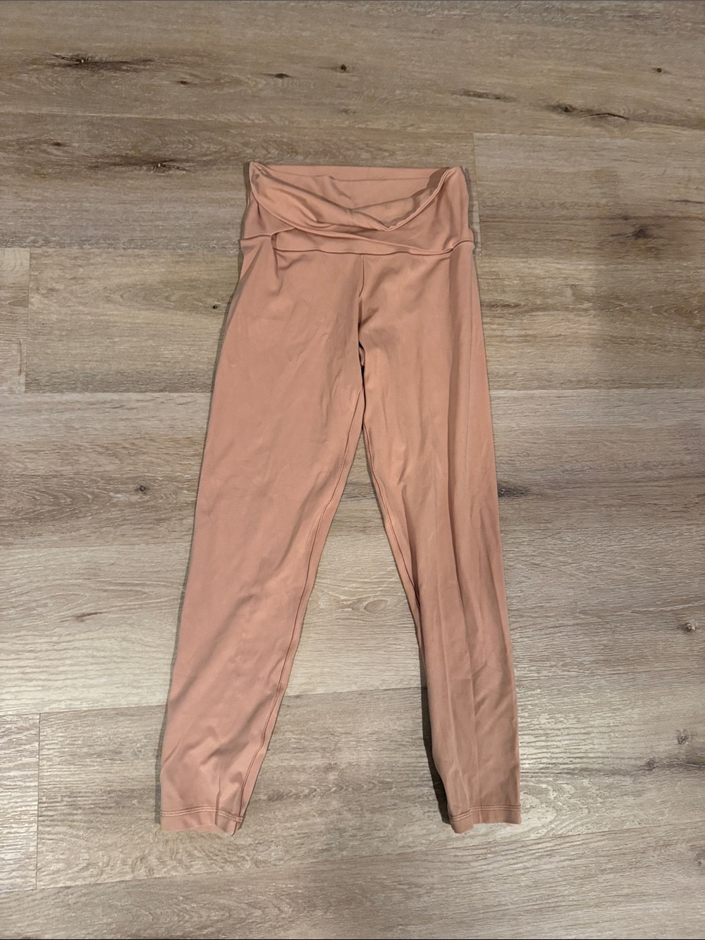 aerie Dusty Rose High-Rise Fold-Over Leggings